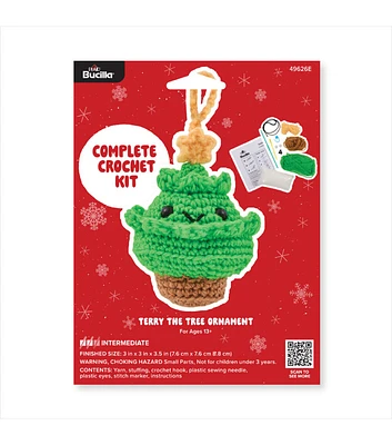 Bucilla 3" Christmas Tree Mini Amigurumi Kit