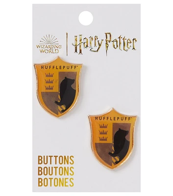 Blumenthal Lansing 1" Harry Potter Hufflepuff Shield Buttons 2pk