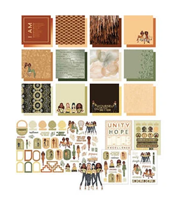 Paper House Goosby Twins Unity & Hope Mini paper Crafting Set