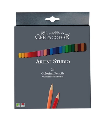 Cretacolor Artist Studio Coloring Pencil Set 24 Colors