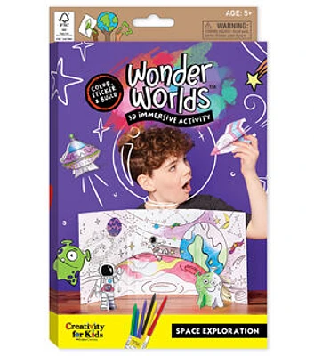 Creativity For Kids Wonder Worlds Space Exploration Activity Book