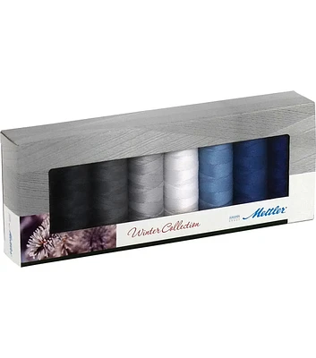 Mettler Silk Finish Cotton Thread Gift Pack Winter 8pk