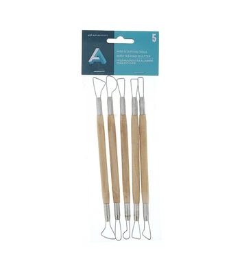 Art Alternatives 6.5" Double Ended Wire Sculpting Tools 5pc