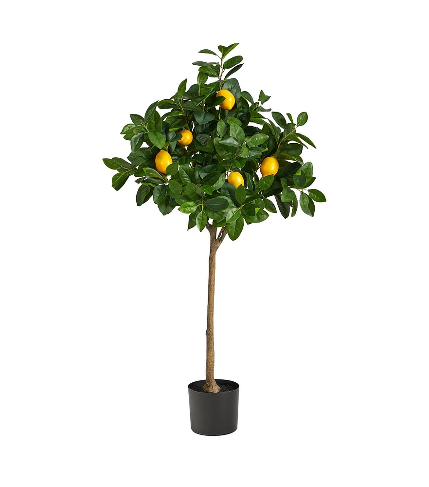 Nearly Natural 4' Lemon Artificial Tree