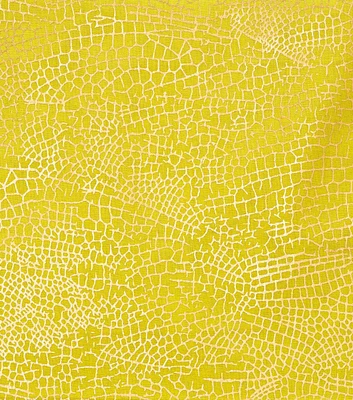 Dragonfly Wing Yellow Quilt Foil Cotton Fabric by Keepsake Calico