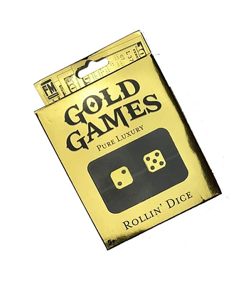 Fotorama 2pk Pure Luxury Gold Games Rolling Dice