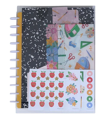 Happy Planner 12 Month 2024 Books & Blooms Big Teacher Planner