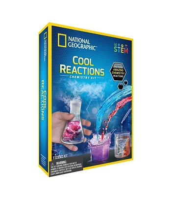 National Geographic 18ct Cool Reactions Chemistry Kit