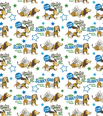 Toy Story Slinky Dog Disney Cotton Fabric