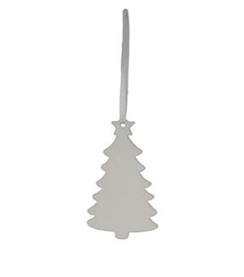 10" Ceramic Christmas Tree Ornament by Place & Time