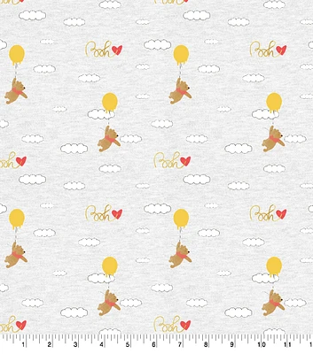 Pooh Sweet With Love Cotton Fabric