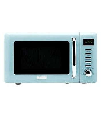 Haden Heritage 700W Multi Function Turquoise Microwave With Knob