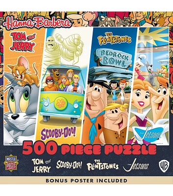 MasterPieces 15" x 21" Hanna Barbera Classics Puzzle 500pc