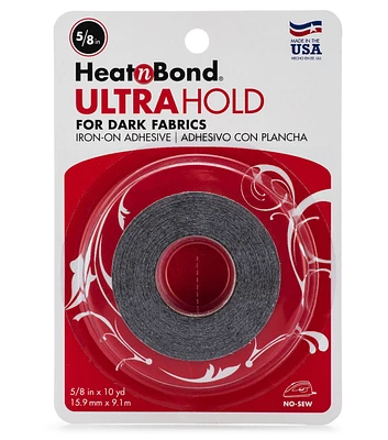 HeatnBond /8" x 10yd Dark Fabric Ultra Hold Adhesive Tape