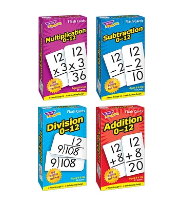 TREND 3" x 6" Math Operations Flash Cards 364ct