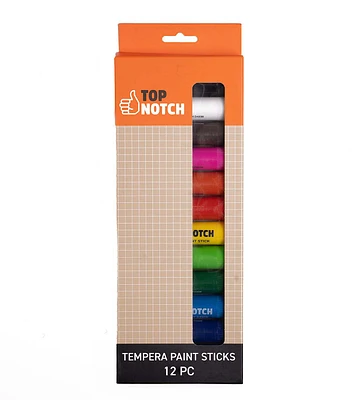 .35oz Tempera Paint Sticks 12ct by Top Notch