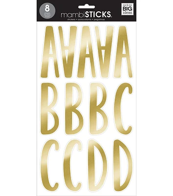 Mambi Foil Stickers Leah Gold