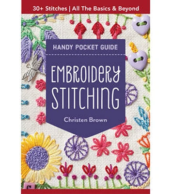 C & T Publishing Embroidery Stitching Handy Pocket Guide