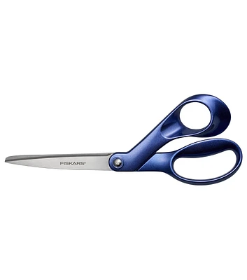 Fiskars 8" Metallic Blue Expanse Scissors