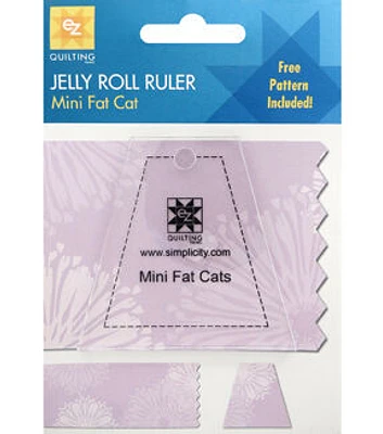 Ez Quilting Mini Fat Cats Jelly Roll Ruler