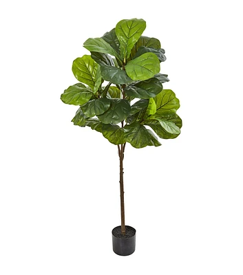 Nearly Natural 54" Real Touch Fiddle Leaf Artificial Tree