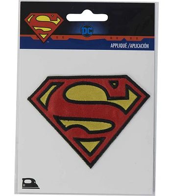 Simplicity 3.5" x 2.5" DC Comics Superman Iron On Patch