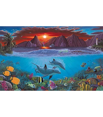 Royal Brush Adult Painting by Numbers Ocean Life Kit