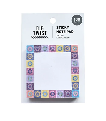 100 Sheet Granny Sticky Note Pad by Big Twist