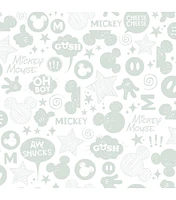 RoomMates Wallpaper Mickey Mouse Icons