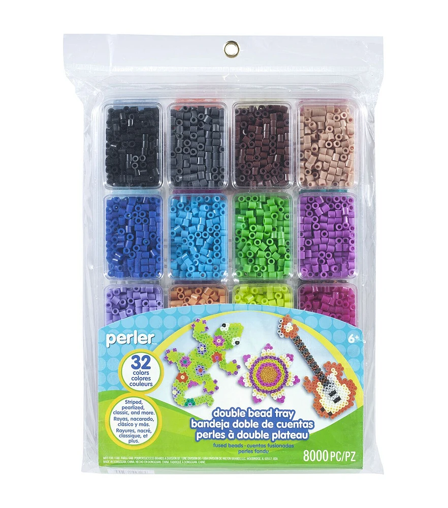 Perler 8000pc Fused Double Bead Kit