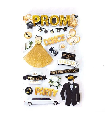 Paper House 3D Sticker Prom