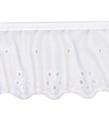 Simplicity Scalloped Eyelet Trim