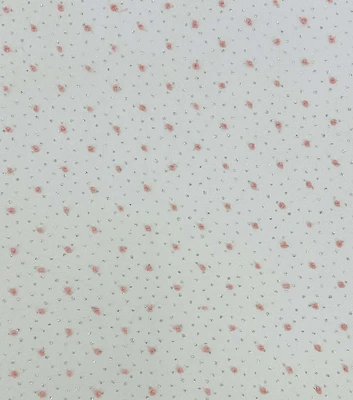 Pink Glitter Dot Tulle Fabric