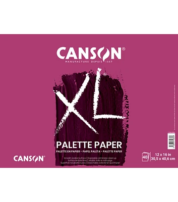 Canson Foundation Series Disposable Palette Pad 12" x 16"