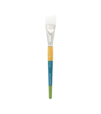 Princeton Snap! Angle Shader Brush with White Taklon Bristles Size 1''