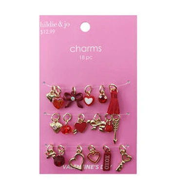 18ct Valentine's Day Icon Charms by hildie & jo