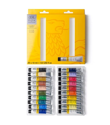 Winsor & Newton Acrylic Tube Set 20 Color