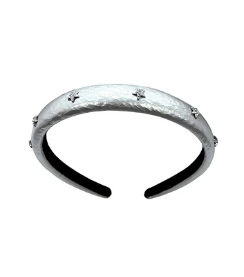 6" Halloween Plastic Silver Headband by hildie & jo