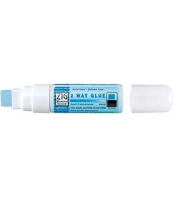 Zig 2 Way Glue Pen Jumbo Tip 12 Pack