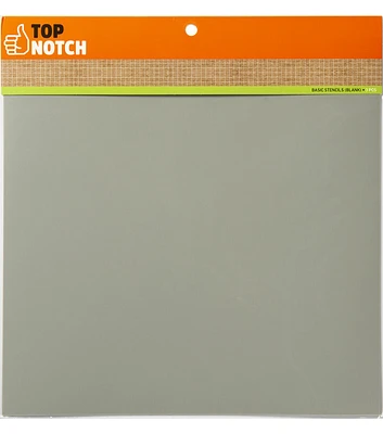 12" x 12" Paper Stencil Blank by Top Notch