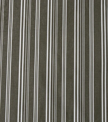 Lucky Brand Dark Green Railroad Stripe Denim Fabric