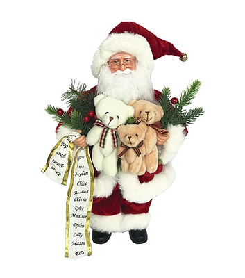 Santa's Workshop 15" Bear Hug Claus