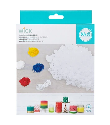 We R Memory Keeper Wick Candle Wax & Wick Bundle Kit