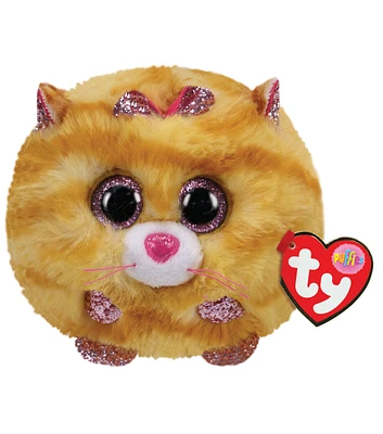 Ty Inc Puffies Yellow Tabitha the Cat Plush Toy