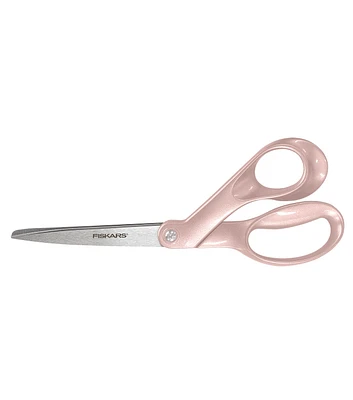 Fiskars 8" Metallic Pink Scissors