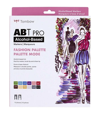 Tombow Abt Pro Fashion Set 12pc