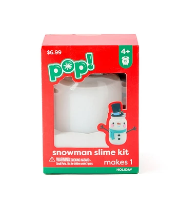 1ct Christmas Snowman Slime by POP!