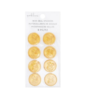 8ct Gold Wax Seal Stickers by Park Lane