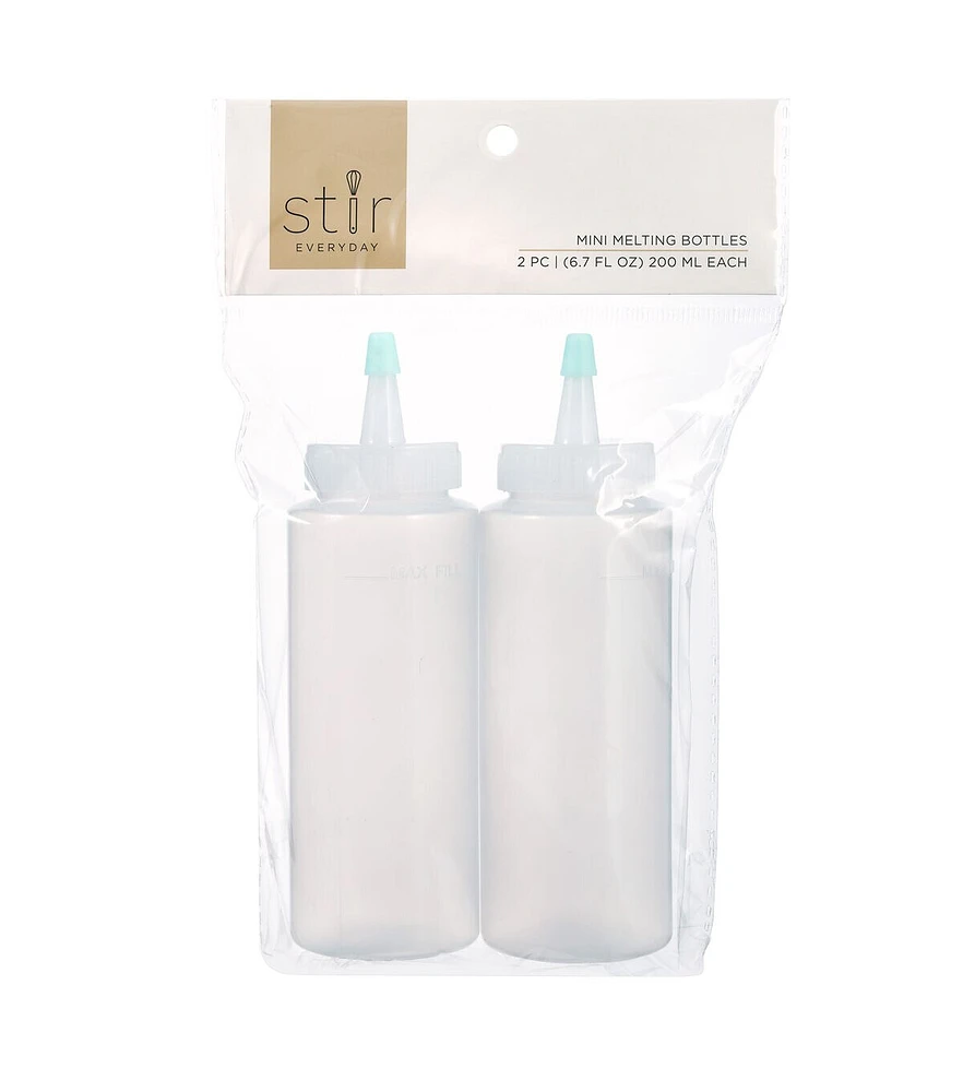 7oz Melting Squeeze Bottles 2pk by STIR