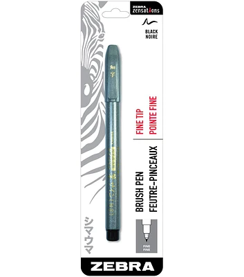 Zebra Zensations Brush Pen Fine Black